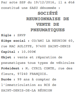 societe reunionnaise